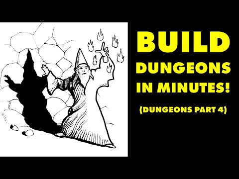Build a Homemade Dungeon in Minutes! (Dungeons Part 4)