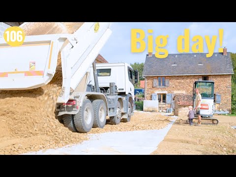 Finishing the Last Details & Stone Delivery Arrives! | Farm Renovation in Southern France #106