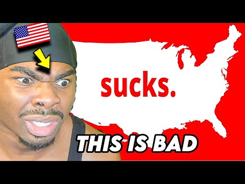 American Reacts to Why America Sucks at Everything
