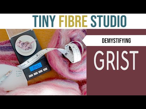 Yarn Grist for Handspun Project Planning