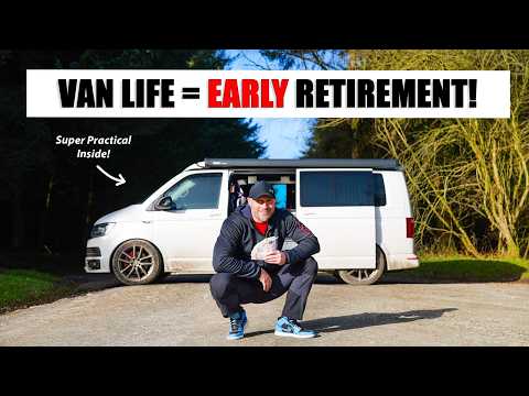 Living in a Tiny Van to ESCAPE the Rat Race & Retire Early!