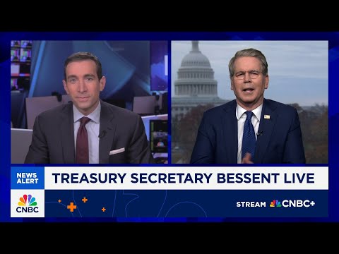 Watch CNBC's full interview with Treasury Secretary Scott Bessent