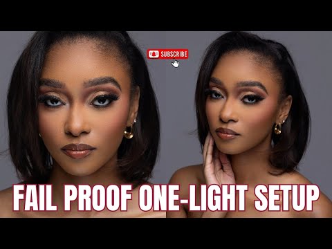 Fail proof lighting set up - Clam Shell Studio Lighting