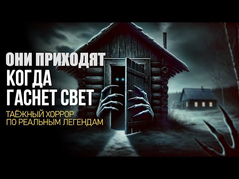 ОНИ ПРИХОДЯТ, КОГДА ГАСНЕТ СВЕТ - Таёжный Хоррор по реальным легендам (Аудиокнига)