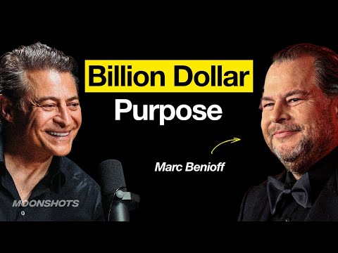 The Multi-Billion Dollar Purpose Behind Salesforce with Marc Benioff | EP #10 Moonshots and Mindsets