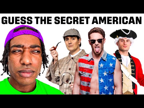 5 British People vs 1 Secret American