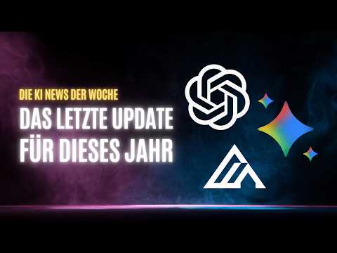 Verrückte KI-News zum Jahresende: Gemini 3 Flash, GPT Image 1.5, Flux.2 Max, NotebookLM Updates