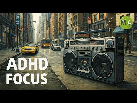 Old School Hip-Hop Boom Bap Mix with Isochronic Tones for ADHD Focus