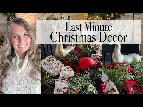 Easy Last-Minute Christmas Decorating Ideas You Can Do Today