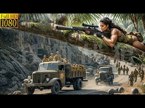 1000日軍絕命追擊，不料遭到美女神槍手半路狙殺！ 🏹 抗日 | Kung Fu | 特種兵