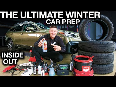 Winterize Your Car Like a Pro! Vandalized Subaru Outback Full Detail Transformation