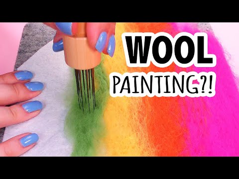 Painting With Wool?!