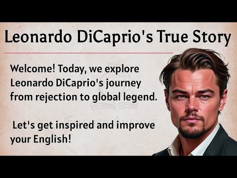 Leonardo DiCaprio’s Story || Learn English Through Story Level 2 🔥|| Graded Reader Improve English