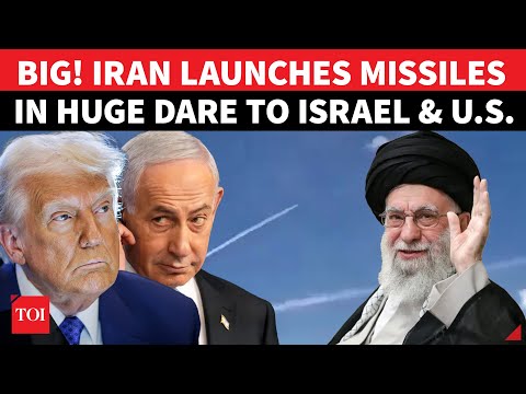 ON CAM: Iran Launches Dozens Of Missiles Just Hours After Israel Alerted Trump About New Attack