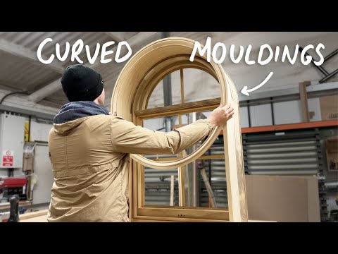 Curved Mouldings on the Spindle Moulder - Curved Mock Sash Assembly