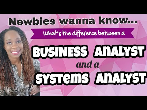 Newbies Ask: What's the difference between a Systems Analyst and a Business Analyst?