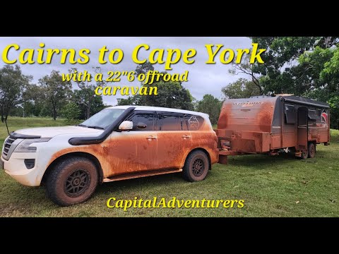 CAIRNS TO CAPE YORK WITH A FULLSIZE CARAVAN VIA THE BLOOMFIELD TRACK