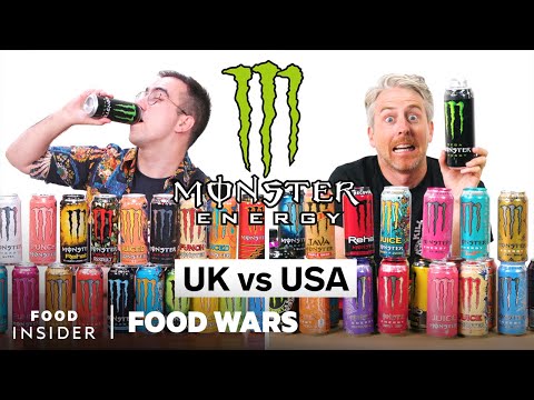 US vs UK Monster Energy | Food Wars | Food Insider