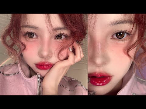 인간 딸기가 되어보자🍓Strawberry Makeup