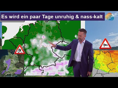 Es wird unruhig & nass-kalt mit Wind, Regen, Schnee & Glätte! Wettervorhersage 25.02.-04.03.2025.