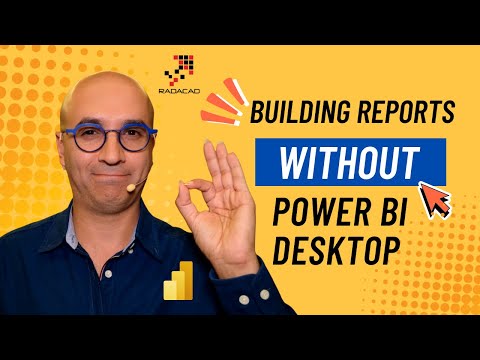 Building Power BI report solutions without Power BI Desktop