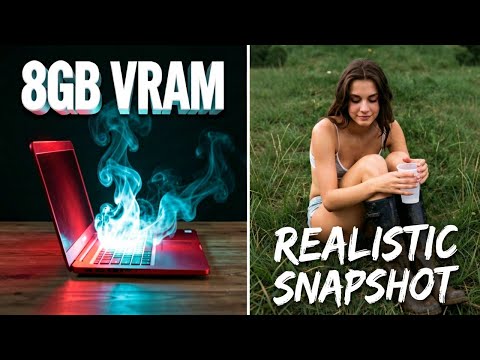 Realistic Snapshot LoRA on 8GB VRAM? 📸 Z-Image Turbo ComfyUI Workflow 2026