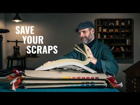 Don’t Throw Your Bookbinding Scraps! Make This Instead | Ep.1