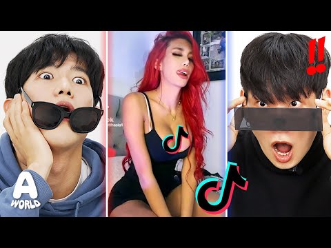 Korean Boys React To 'Hot Girl' Transformation Tiktok Challenge!