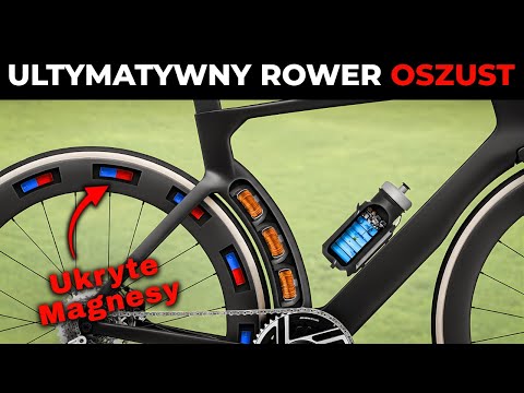 Ten elektromagnetyczny rower rozpędza się do 100 km/h!