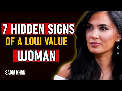 7 HIDDEN SIGNS of a Low Value WOMAN | Must Know Before It's Too Late! 🚨