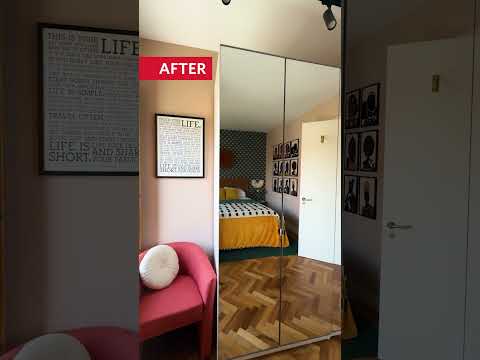 A Lisbon flat got a major makeover, now a boho + eclectic home #beforeandafter #apartmenttherapy