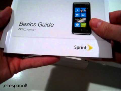 HTC Arrive on Sprint - Unboxing