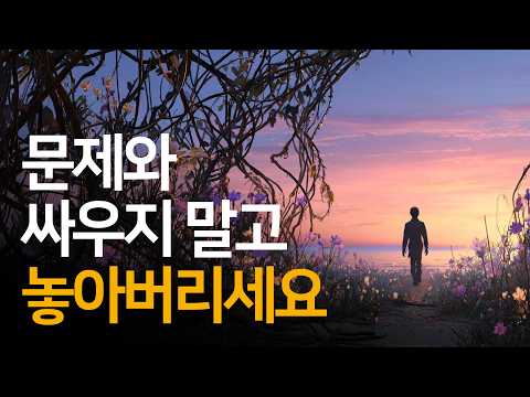 문제를 없애려고 애쓸수록 문제가 더 커지는 이유 | 깨달음 그리고 지혜