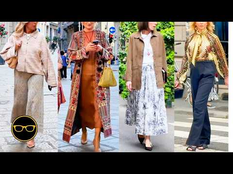 ITALIAN BEAUTY & ELEGANCE Milan April 2026 Street Style WINDOW SHOPPING NEW TRENDS 