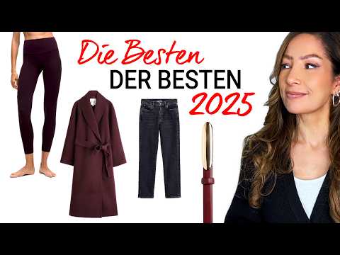 Meine TOP 10 MODE JAHRESFAVORITEN 2025 ❤️ (die ich auch 2026 rauf- und runtertragen werde)