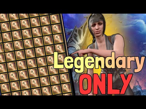 Can you Beat Baldur's Gate 3 with only LEGENDARY ITEMS?