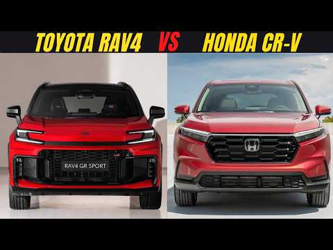 2026 Toyota RAV4 vs Honda CR‑V – Welcher Hybrid‑SUV überzeugt wirklich?