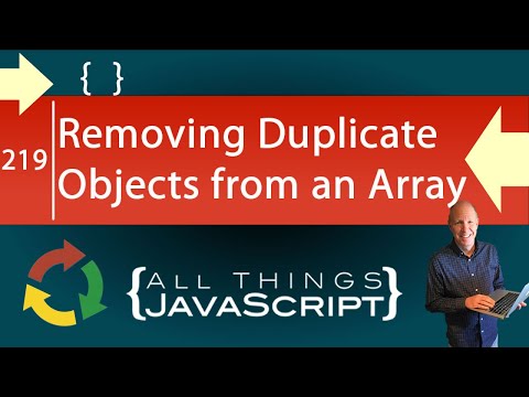 JavaScript Problem: Removing Duplicate Objects from an Array