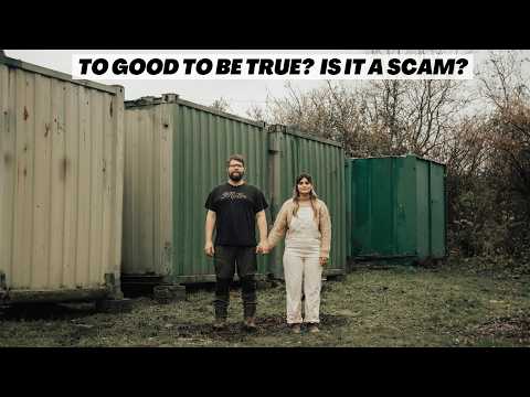 You won’t believe what’s inside! Converting 4 shipping containers that were going to be dumped…