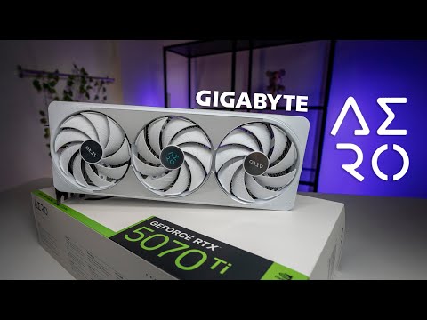 Gigabyte RTX 5070 Ti AERO Unboxing