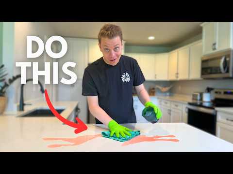 Are You Cleaning Quartz Countertops Wrong?