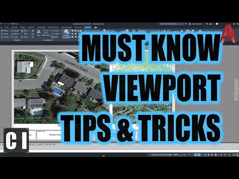 8 Must-know AutoCAD Viewport Tips & Tricks - How to Create, Scale, and Master Viewports! Examples
