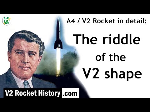 The riddle of the V2 rocket shape