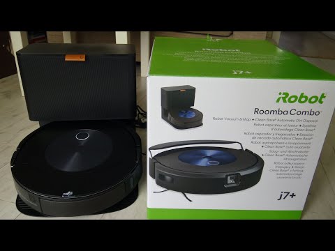 I Robot J7+ Robotic Vacuum Cleaner Demonstration And Explanation