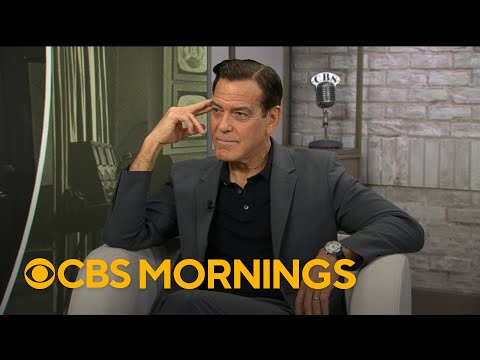 George Clooney talks about his Broadway debut as CBS News legend Edward R. Murrow