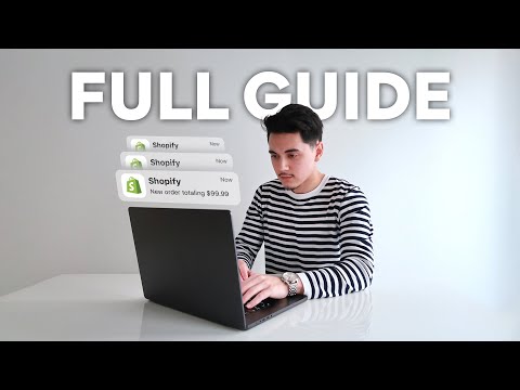 full dropshipping course for beginners. (2+ hours)