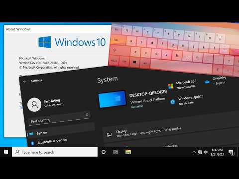 Windows 11 build 21688: New Settings App? - Installation and Exploration