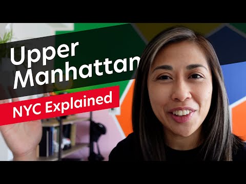 Upper Manhattan - New York City Explained with Map