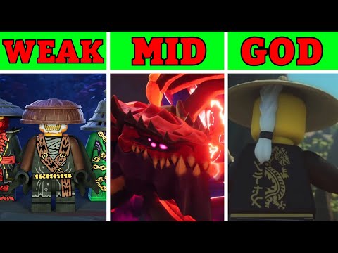 WHO Is The STRONGEST In Ninjago?