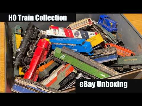 Huge 1950s Lot HO Train Collection Unboxing - Will Any Run?